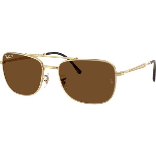 Ray-ban RB3755 001/57 Polarized L (62) Zlata/Rjava Slike