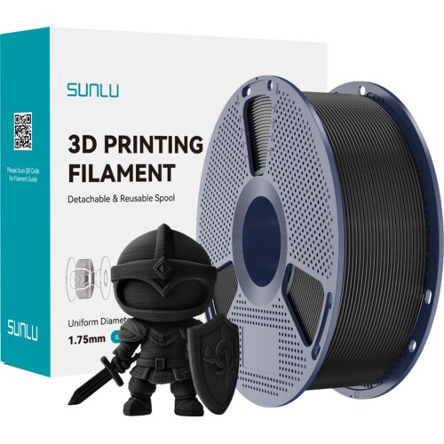 SUNLU PLA+ Black Slike
