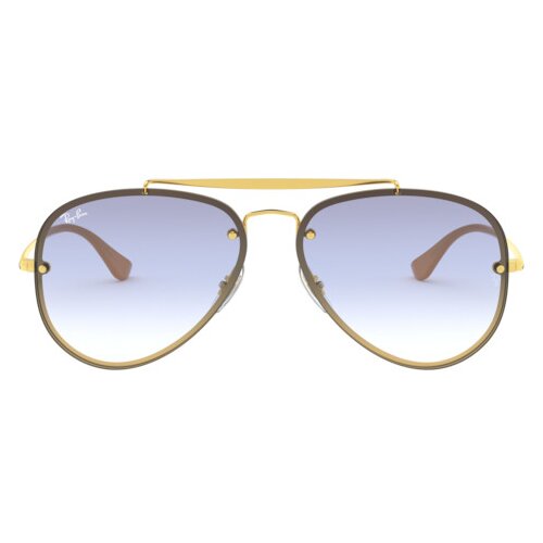 Ray-ban Blaze Aviator Blaze Collection RB3584N 001/19 M (58) Zlata/Modra Slike