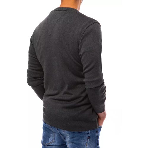 DStreet WX1862 anthracite men's sweater Slike