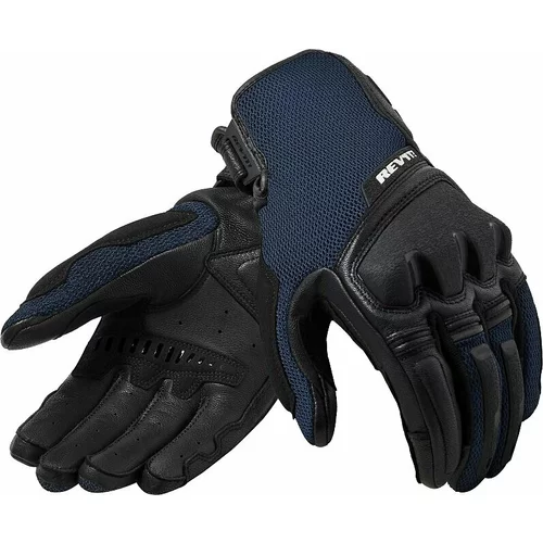 Rev'it! Gloves Duty Black/Blue L Motoristične rokavice