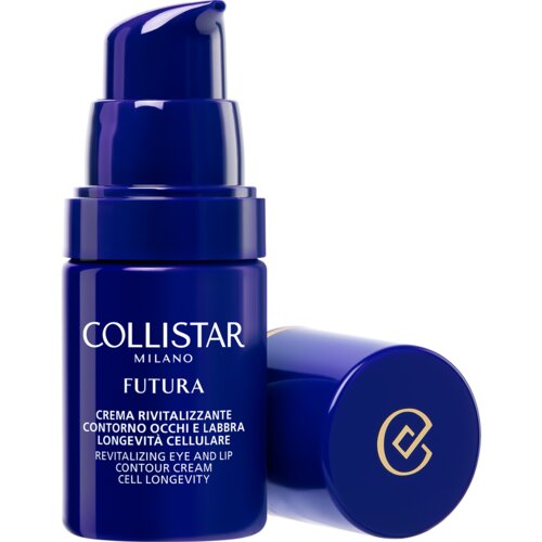 Collistar Futura Revitalizing Eye and Lip Countour Cream intenzivna pomlajevalna krema za okoli oči in ustnic 15 ml Slike