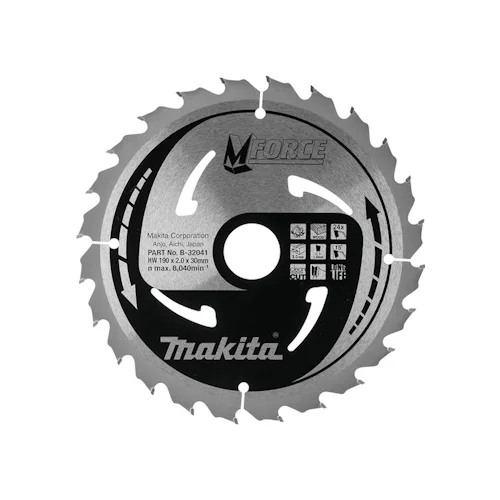 Makita TCT MForce žagin list B-32041 (190mm)