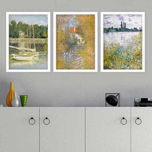 Wallity Set uramljenih slika 3BC_UN2680258, 3 dijela Cene