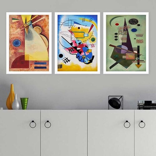 Wallity Set uramljenih slika 3BC_UN14832, 3 Dela Cene