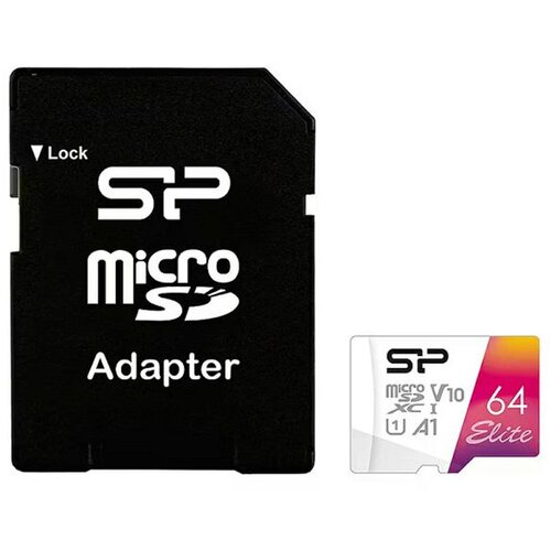 SiliconPower CARD Micro 64GB Silicon Power UHS-1 Elite/CL.10 ink.AdNEU" Cijene