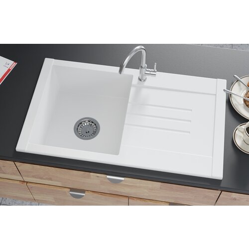 Sandonna sudopera arona bela 760x440/178 mm Slike