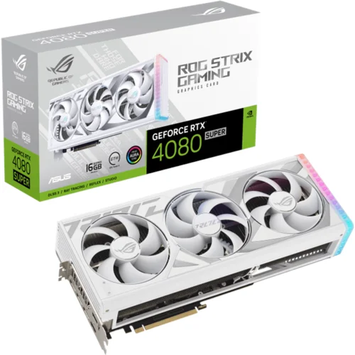 Asus Grafična kartica Rog Strix Rtx 4080 Super 16Gb Gddr6X White Edition, (21215350)