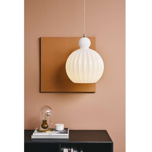 Halo Design 737321 - Visilica na sajli BALL BALL 1xE27/40W/230V, prečnik 32 cm, bela Slike