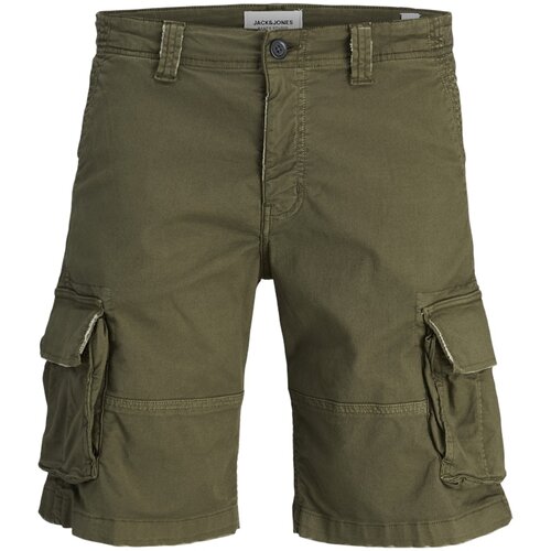 Jack & Jones muške bermude 12274211, Maslinaste Slike