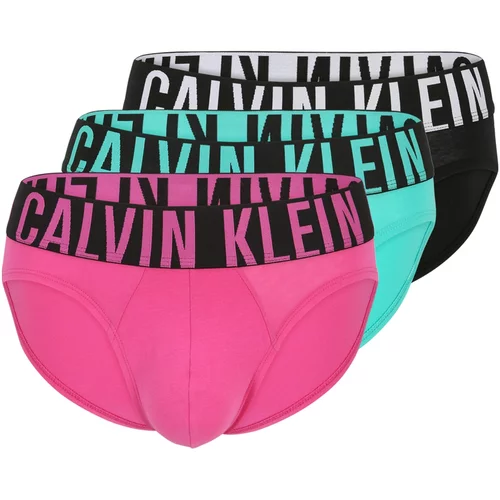 Calvin Klein Underwear Spodnje hlačke meta / roza / črna
