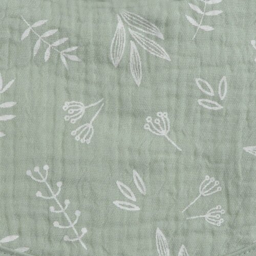 B&amp;eacute;b&amp;eacute; Douceur Zelena deka za bebe od muslina 75x75 cm &amp;ndash; Slike
