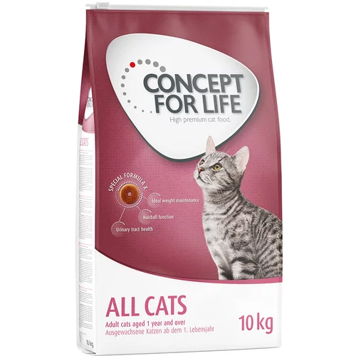 Concept for Life All Cats - poboljšana receptura! - 2 x 10 kg All Cats