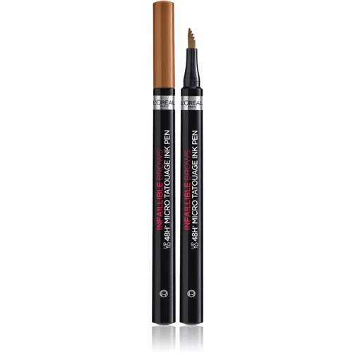 L´Oréal Paris brow Artist Micro Tatouage olovka za obrve 0,28 g nijansa 103 Dark Blonde za žene
