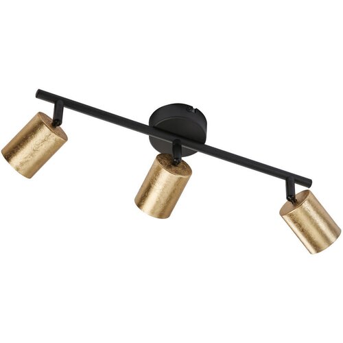 Lesnina-XXXL Crna/u zlatnoj boji stropna svjetiljka s metalnim sjenilom &amp;oslash; 8 cm Vano &amp;ndash; Slike