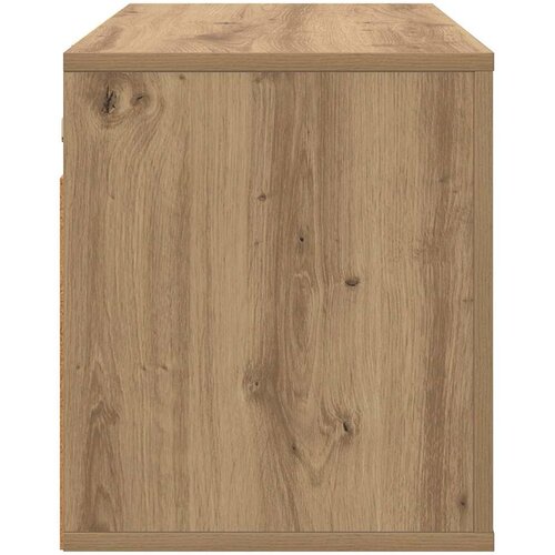  Ormar za TV montiran na zid hrast artisan 80 x 34.5 x 40 cm Slike