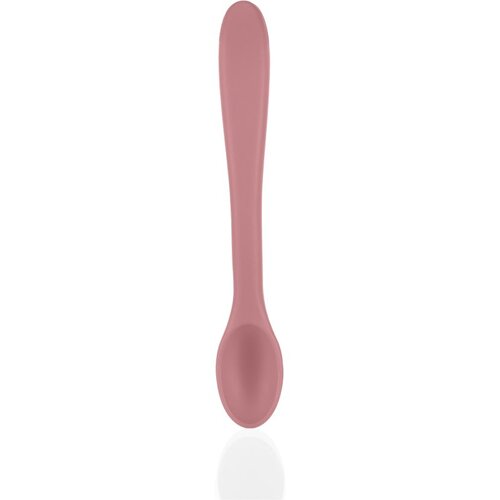 Zopa Silicone Spoon žličica 6 m+ Old Pink 1 kom Slike