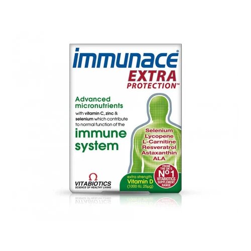 Vitabiotics Immunace Extra Protection 30 tableta Slike