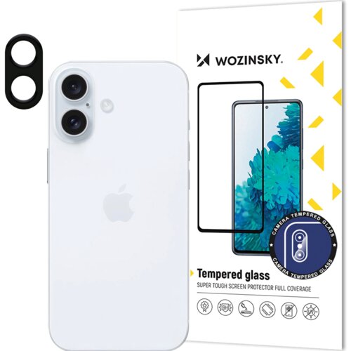 Wozinsky KALJENO STEKLO FULL CAMERA GLASS 9H ZA IPHONE 16 KAMERO, (21833045) Cene