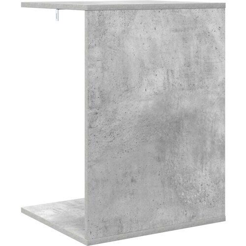  Bocni stol Betonski sivi 45 x 40 x 62 5 cm Konstruirano drvo - Beton siva Slike