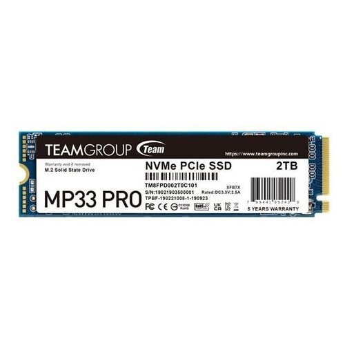 Team Group ssd MP33 2TB M.2 pcie nvme - TM8FPD002T0C101, (21703452) Slike