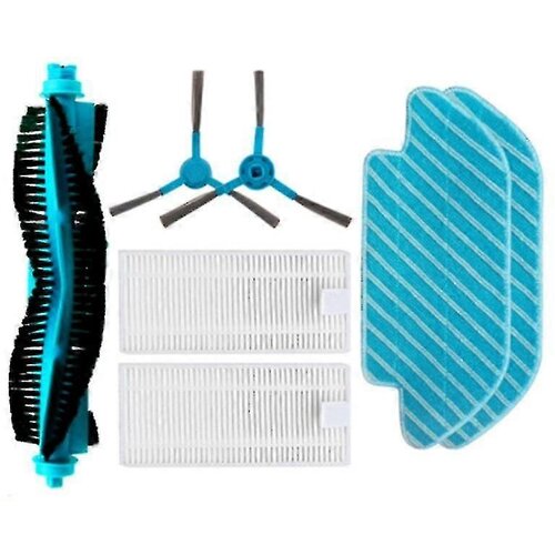 INORCO Valjčna stranska krtača Hepa Filter Trape Cloth Nadomestni deli za Cecotec Conga 1690 Pro robotski sesalnik Nadomestni deli, (21854103) Slike