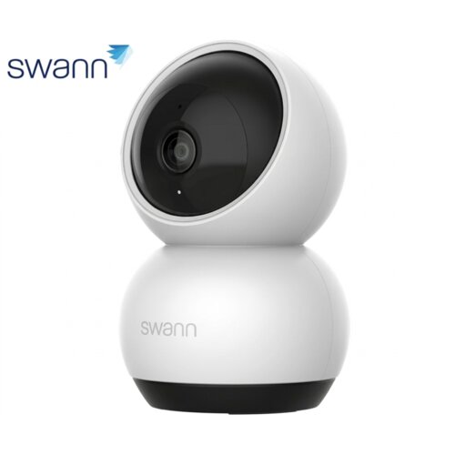 Swann SE2KPT 2K EVO PT žična IP varnostna kamera, 2K, WIFI, AUTO sledenje, 355&deg; vrtenje, 65&deg; nagibanje, APP, IR Night Vision, mikrofon, zvočnik, bela, (5000445342) Cene