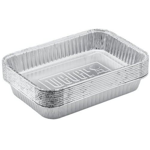 Weber Alu-trkace posude, 6415 male, 10 komada, za Q, Spirit, Gen Slike