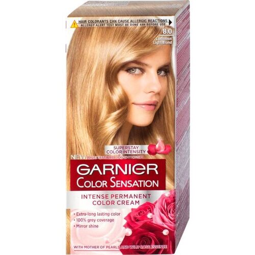 Garnier Color Sensational Boja za kosu 8.0 Luminous light blond Cene