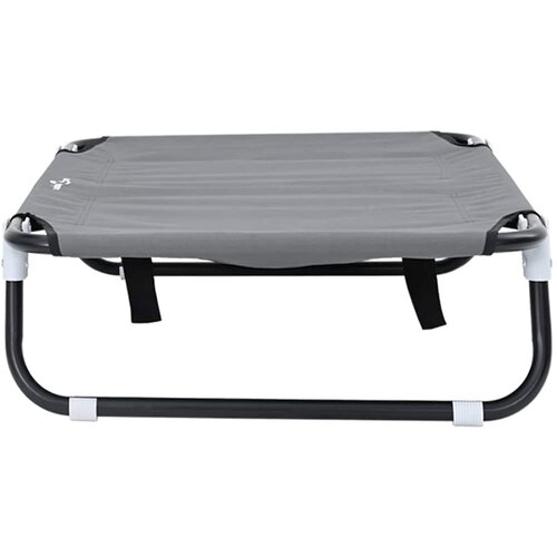  Krevet za psa Svijetlo siva 70 x 46 x 18 cm Čelik Slike