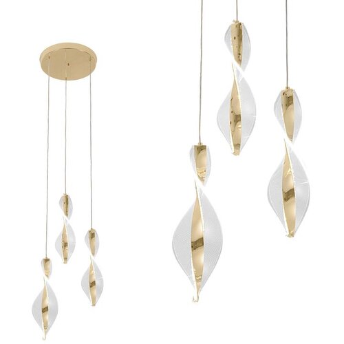 Toolight LED svijetiljka G028-3CP GOLD Cene