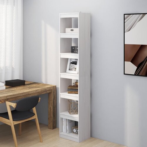 vidaXL Ormarić za knjige / sobna pregrada bijeli 40x30x199 cm borovina Cijene