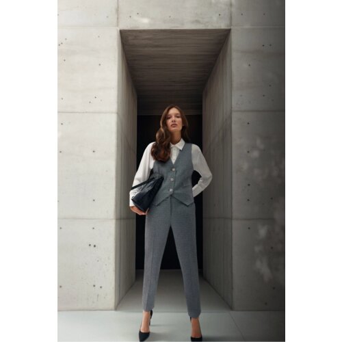 Marisse Women's Trousers Z-Sp-4502 Grey Cijene