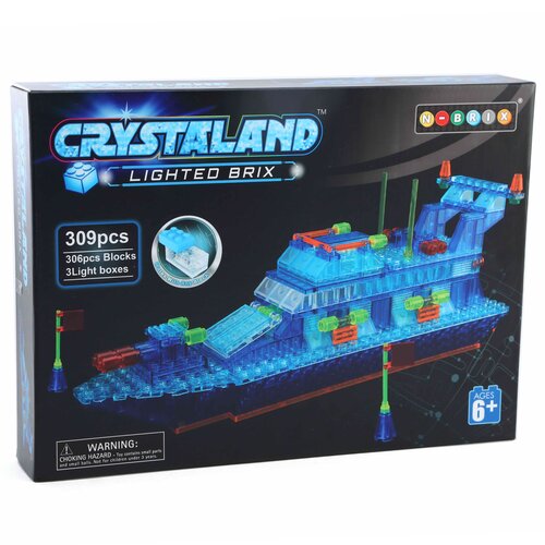 Crystaland kockice za slaganje- policijski brod Cene