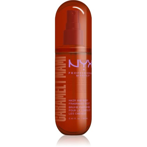 NYX Professional Makeup Fat Oil Body Spray parfumska meglica za lase in telo z vonjem Caramelt Mami 160 ml Cene