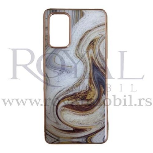  futrola mermer silikon sa niklovanim obodom za samsung A736 galaxy A73 5G No5 Slike