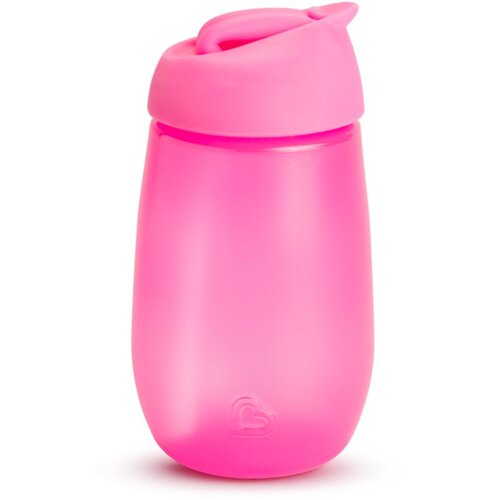 Munchkin Simple Clean dječja bočica sa slamkom Pink 12 m+ 296 ml Cijene
