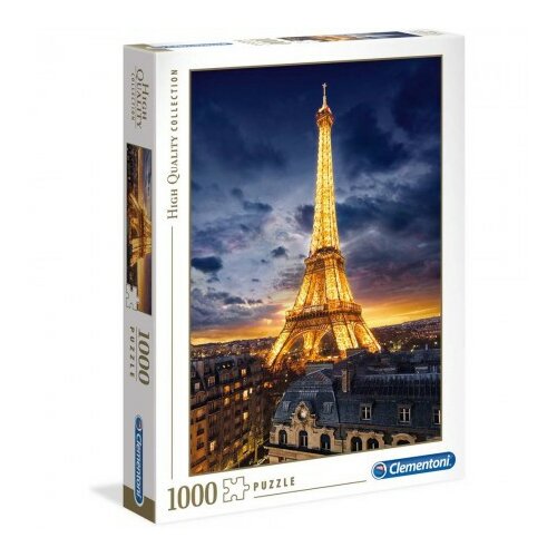 Clementoni puzzle 1000 hqc tour eiffel -2020 Slike