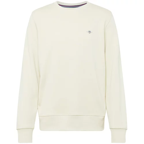 Gant Sweater majica boja slonovače / morsko plava / crvena / bijela