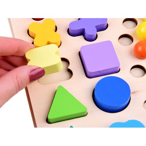 Drveni edukativni set za učenje brojanja i matematike Slike