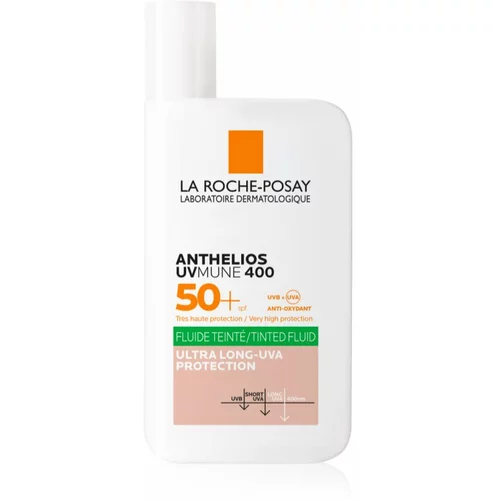 La Roche-Posay Anthelios UVMUNE 400 obarvani ultra-lahek fluid SPF 50+ 50 ml