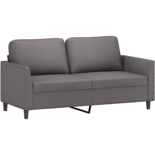 Maison Chic Dvosed kavč - Sofa - Kanape siv 140 cm umetno usnje, (21727033) Cene