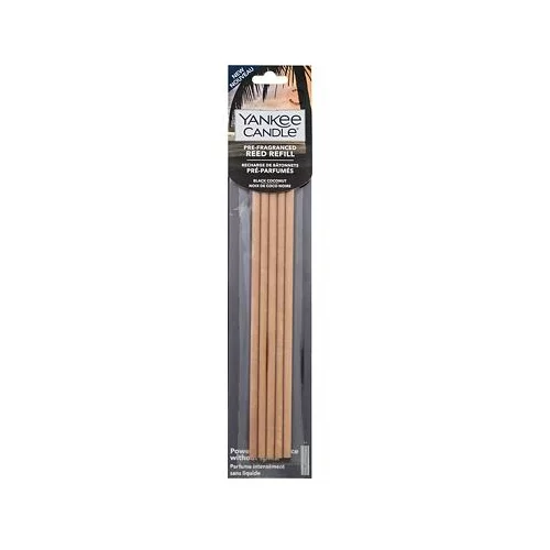 Yankee Candle black coconut pre-fragranced reed refill nadomestne dišeče palčke za difuzor 5 ks unisex