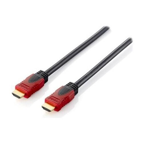 Equip HDMI priključni kabel HDMI-A vtič 10.00 m črna 119373 pozlačeni konektorji HDMI kabel, (20420998) Cene