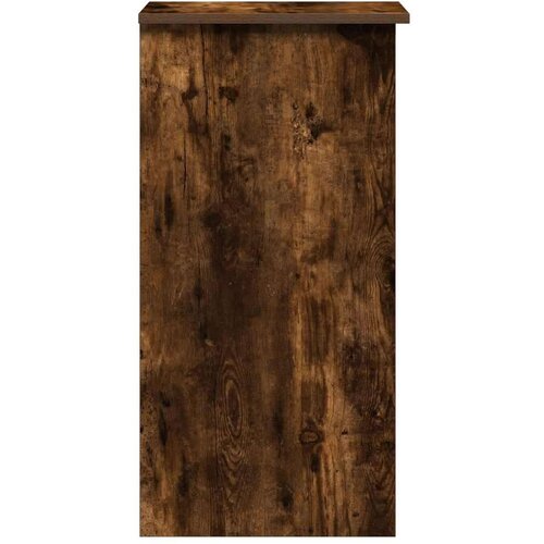 VidaXL Radni stol s policama boja hrasta 84x40x78 cm drveni Slike
