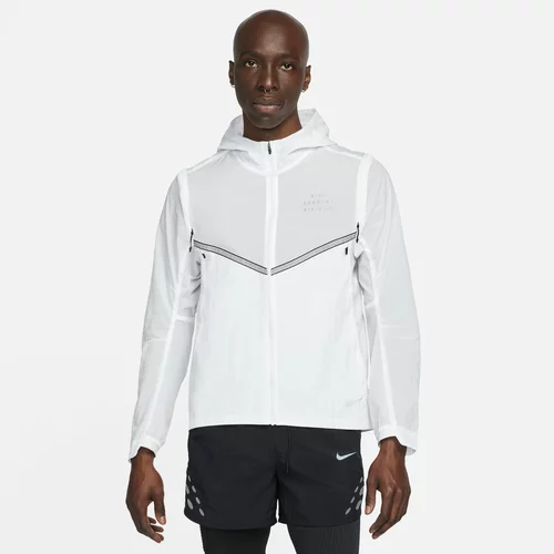 Nike Sportska jakna srebrno siva / crna / bijela