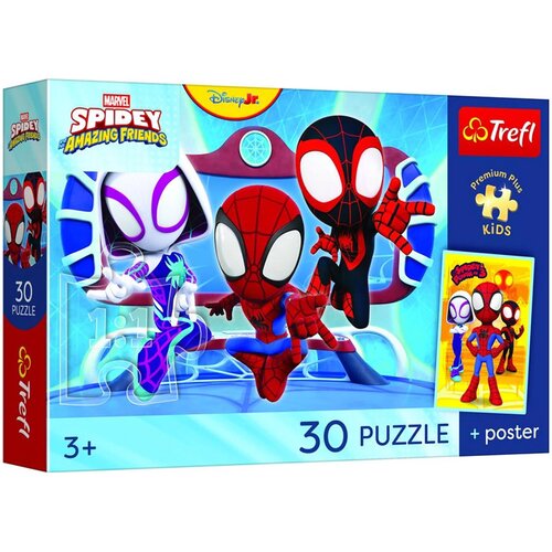 Trefl Spidey in prijatelji v akciji 30-delni premium puzzle - Cene
