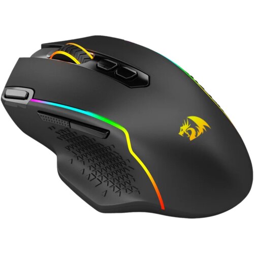 Redragon TAIPAN MAX M810 RGB ŽIČNA/2.4G/BT MI&amp;Scaron;KA - ČRNA Slike