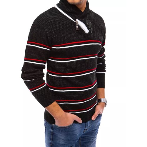 DStreet WX1833 black men's sweater Slike