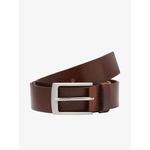 Jack & Jones Brown Men's Leather Strap Stockholm - Mens